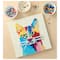 10" x 10" Colourful Cat Pixelated Brick Art Kit by Make Market®